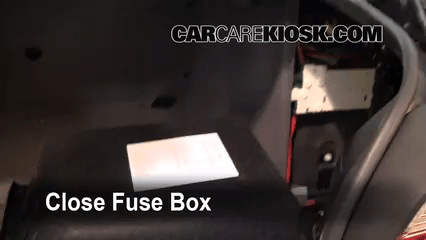 Interior Fuse Box Location: 1997-2003 BMW 525i - 2001 BMW 525i 2.5L 6